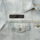 モダンエレガントロゴはこちら役職引用文 名札 (インサイチュ)