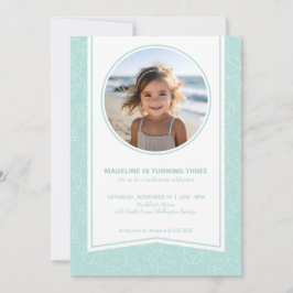 モダンエレガント亀模様 招待状