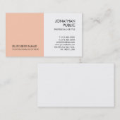 モダンエレガント企業の社パーソナライズされた 名刺 (正面/裏面)