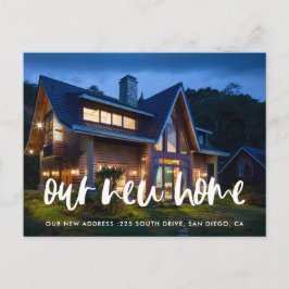 モダンエレガント写真の動き ポストカード