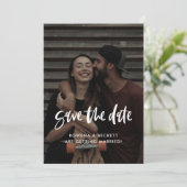 モダンエレガント写真 セーブザデート (スタンド正面)