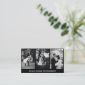 モダンエレガント写真 名刺 (スタンド正面)