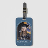 モダンエレガント出感動的身 ラゲッジタグ (正面縦)