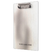 モダンエレガント勾配グラデーション パーソナライズされた クリップボード (左)