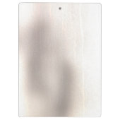 モダンエレガント勾配グラデーション パーソナライズされた クリップボード (裏面)