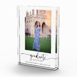 モダンエレガント卒業写真 フォトブロック