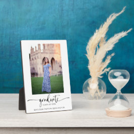 モダンエレガント卒業写真 フォトプラーク