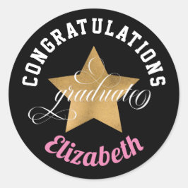 モダンエレガント卒業 ラウンドシール