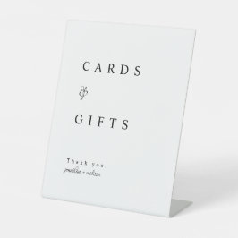 モダンエレガント台本のカー結婚ド 台座サイン