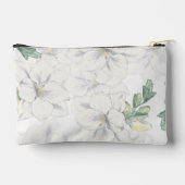 モダンエレガント名前をカスタムする アクセサリーポーチ (裏面)