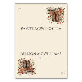 モダンエレガント国洋 テーブルナンバー