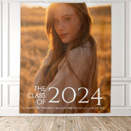 モダンエレガント大学又は高等学校卒業 タペストリー