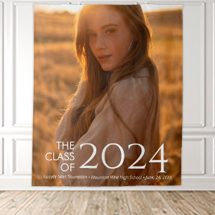 モダンエレガント大学又は高等学校卒業 タペストリー