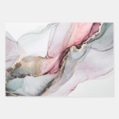 モダンエレガント大理石 ラッピングペーパーシート (正面)