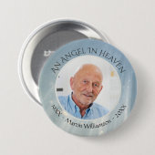 モダンエレガント天国写真 缶バッジ (正面&裏面)