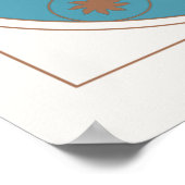 モダンエレガント学校提案プロムの看板 ポスター (角)