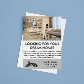 モダンエレガント実在不動産代理パーソナライズされた人 ポストカード