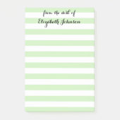 モダンエレガント幼稚園先生名 ポストイット (正面)