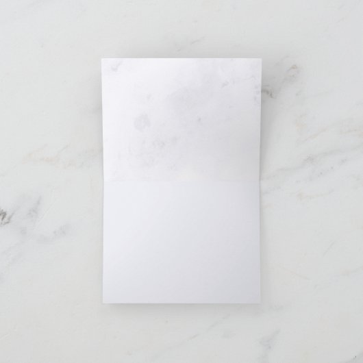 モダンエレガント感謝していのベビースシャワーを実行 ノートカード (内部)