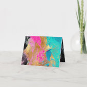 モダンエレガント感謝してい顧客 サンキューカード (裏面)