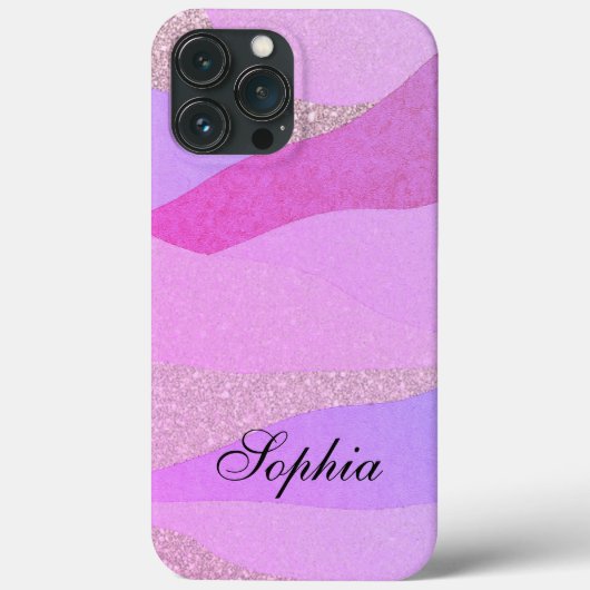 モダンエレガント抽象芸術山 Case-Mate iPhoneケース (裏面)
