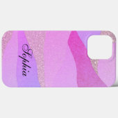 モダンエレガント抽象芸術山 Case-Mate iPhoneケース (裏面 (横))
