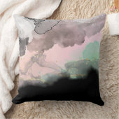 モダンエレガント抽象芸術 クッション (ブランケット)