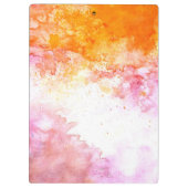 モダンエレガント抽象芸術 クリップボード (裏面)