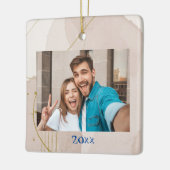 モダンエレガント抽象芸術 セラミックオーナメント (左)