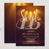 モダンエレガント招待 招待状 (正面/裏面)