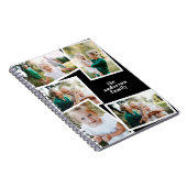 モダンエレガント数々の写真スタイリッシュ家族 ノートブック (右側)