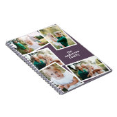 モダンエレガント数々の写真スタイリッシュ家族 ノートブック (右側)