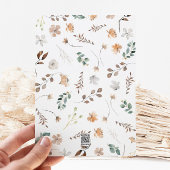 モダンエレガント数々の写真植物水彩色 シーズンカード