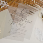 モダンエレガント書結婚の印刷可能 セーブザデート