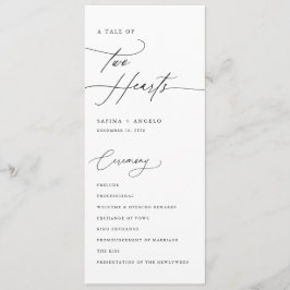 モダンエレガント書結婚書 プログラム