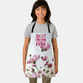 モダンエレガント最高のフローラの母は常にピンク エプロン (インサイチュ)