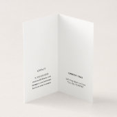 モダンエレガント木製白内装 名刺 (内部)