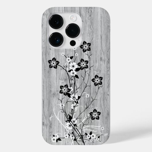 モダンエレガント木 – 花 – 木 Case-Mate iPhoneケース (裏面)