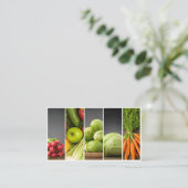 モダンエレガント栄養士 名刺 (スタンド正面)