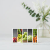 モダンエレガント栄養士 名刺 (スタンド正面)