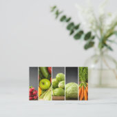 モダンエレガント栄養士 名刺 (スタンド正面)