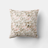 モダンエレガント植物水彩装飾用クッション クッション (裏面)