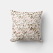 モダンエレガント植物水彩装飾用クッション クッション (正面)