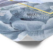 モダンエレガント歓迎ムスリム結婚のポスター ポスター (角)