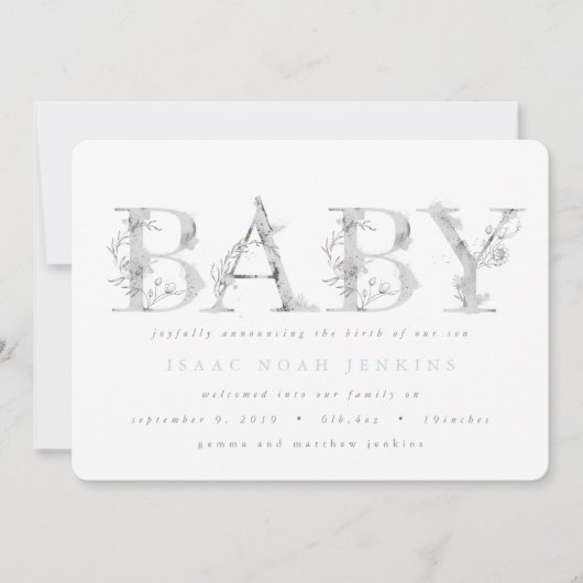 モダンエレガント産発表 案内状 (正面)