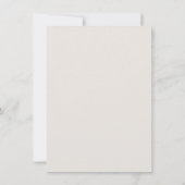 モダンエレガント男女兼用洗礼 サンキューカード (裏面)