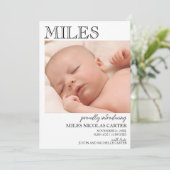 モダンエレガント発表 案内状 (スタンド正面)