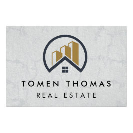 モダンエレガント白実在層 ポスター