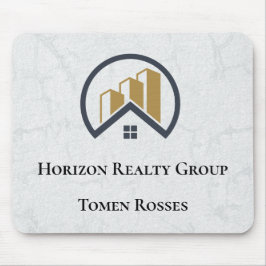 モダンエレガント白実在層 マウスパッド