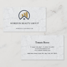 モダンエレガント白実在層 名刺